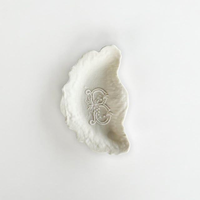 Early 21st Century Hand Made White Porcelain Half Moon Plate by Studio Desimonewayland For Sale - Image 5 of 5