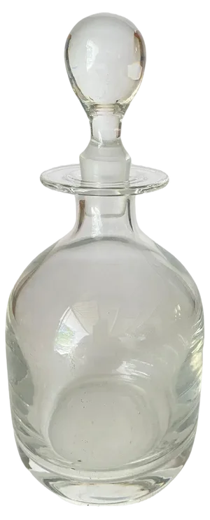 French Baccarat Style Crystal Whiskey Decanter