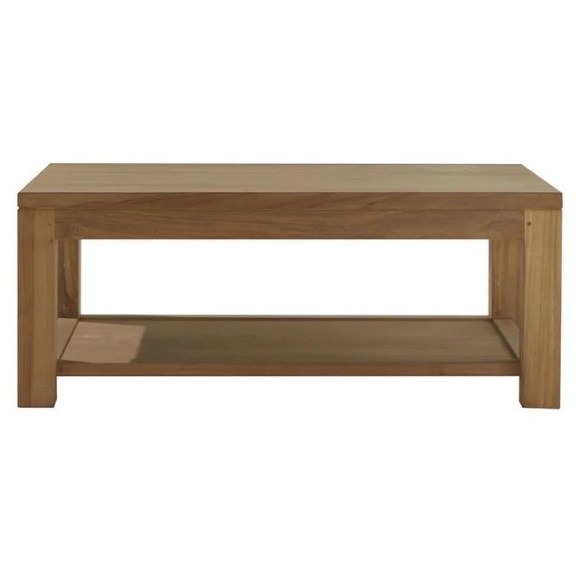 Tikamoon Eve Rectangular Teak Coffee Table Chairish