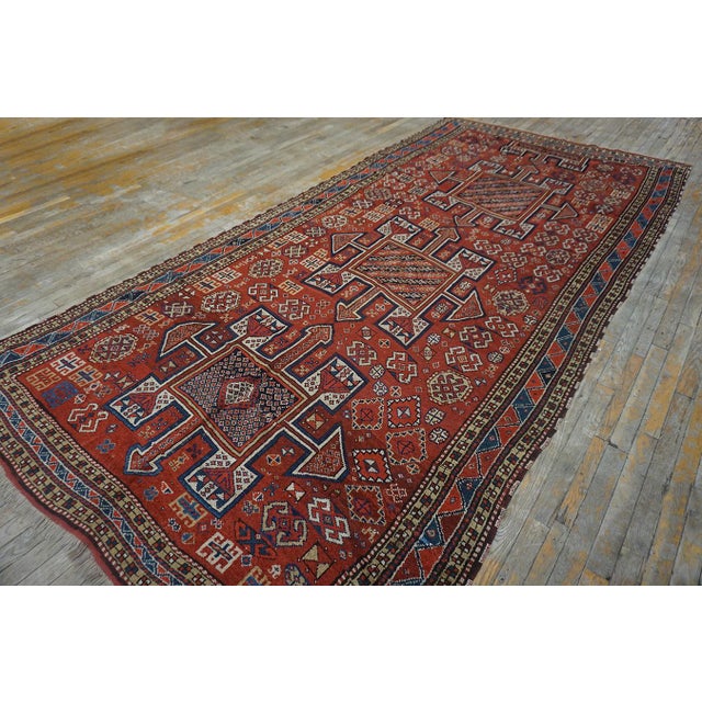 19th Century N.E. Persian Quchan Kordi Gallery Carpet 5'6" x 11'8" - 168 x 356