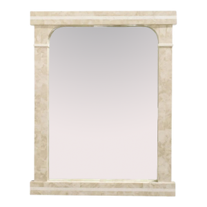Maitland-Smith Classical Romanesque Tesselated Mirror