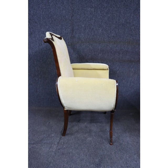 Chinese Chippendale Style Fireside Chairs-Pair For Sale - Image 10 of 12