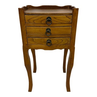 Mid-20th Century Chinese Nightstand, End Table For Sale