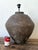 Vintage Primitive Matte Ceramic Lamp For Sale - Image 4 of 12