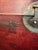 Antique Chinese Qing Era Red Leather Trunk or Coffee Table For Sale - Image 9 of 12