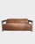Metal Vintage Club Sofa in Leather and Chrome from Mars, 2000s For Sale - Image 7 of 7