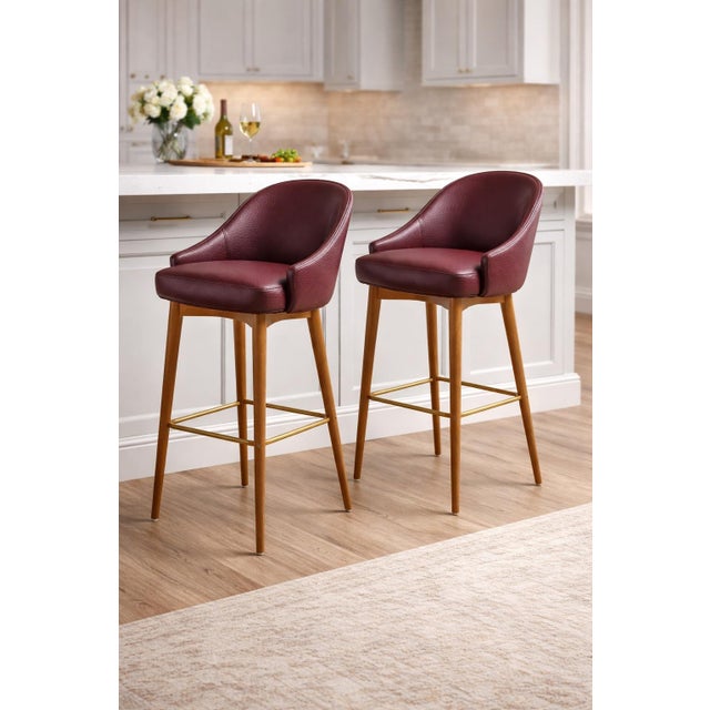 Knoll Textiles Merlot Pebble Faux Leather Upholstery Vinyl – 4 Yards, 54” Wide For Sale In Philadelphia - Image 6 of 6