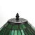 Early 20th Century Tiffany School Floral Leaded Stained Glass Table Lamp For Sale - Image 13 of 15