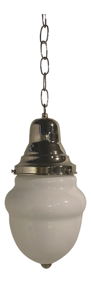 1930’s Small Opaline Glass Lantern