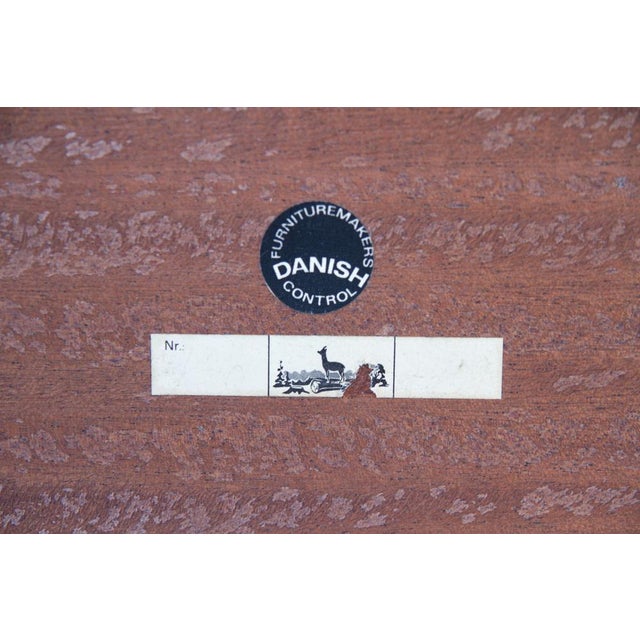 Vintage Danish Rosewood Coffee Table by Severin Hansen from Haslev Møbelsnedkeri, 1960s For Sale - Image 9 of 18