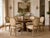 Stunning set of six vintage Italian dining chairs by F.lli Boffi, featuring distinctive rope-twist carved frames with...
