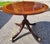 Chippendale Councill Furniture Round Banded Mahogany Conference Table For Sale - Image 3 of 14