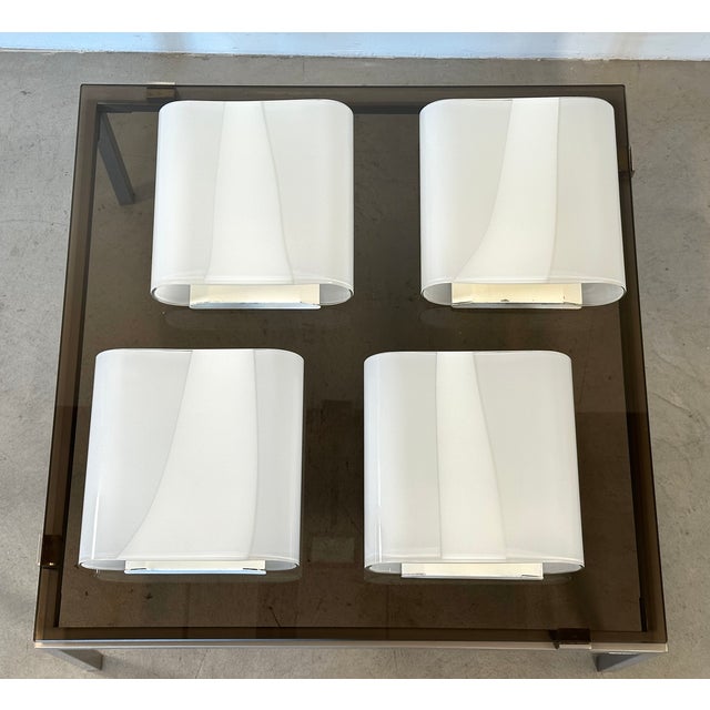1970s LP 259 Wall Sconces by Carlo Nason for A.V. Mazzega, 1970s, Set of 4 For Sale - Image 5 of 16