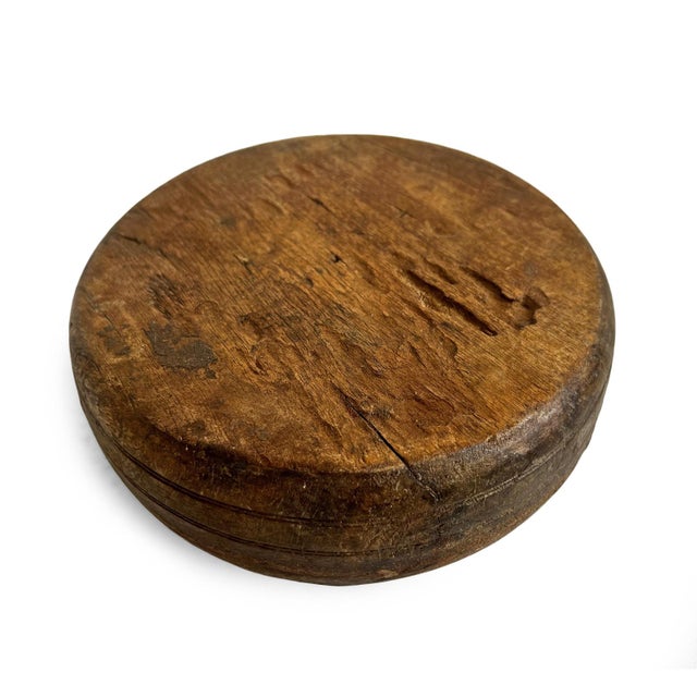 Indian Antique India Tobacco Container For Sale - Image 3 of 5
