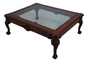 Henkel Harris Ball & Claw Mahogany Coffee Table