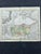 approx. 53 x 62 cm. Age-related wear, small tears, stains, etc. See photos. This is an antique map of Asia Minor and the...