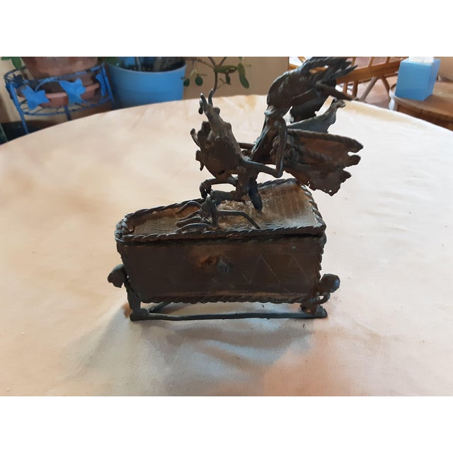 Metal Late 19th Century African Ashanti Kuduo For Sale - Image 7 of 17