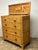 19th Century Antique English Pine Linen Box Chest of Drawers For Sale - Image 5 of 10