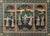 Green Indian Krishna and Gopi Painting on Silk For Sale - Image 8 of 8