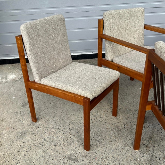 Arden Riddle C. 1950s Arden Riddle Mid-Century Dining Chairs - Set/6 For Sale - Image 4 of 11