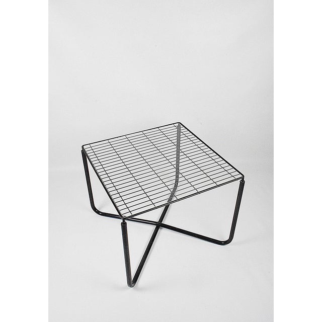 Black Table attributed to Niels Gammelgaard for Ikea, 1990s For Sale - Image 8 of 14