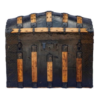 Antique Steamer Trunk For Sale