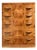 Vintage Deco Burl Wood Stall Chest of Drawers For Sale
