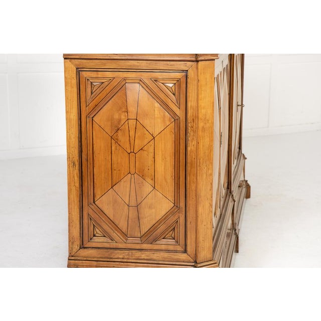 Large French Cherrywood Enfilade, 18th Century For Sale - Image 6 of 12