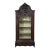 19th Century French Napoleon III Period Burled Walnut Display Armoire ~ Bookcase For Sale