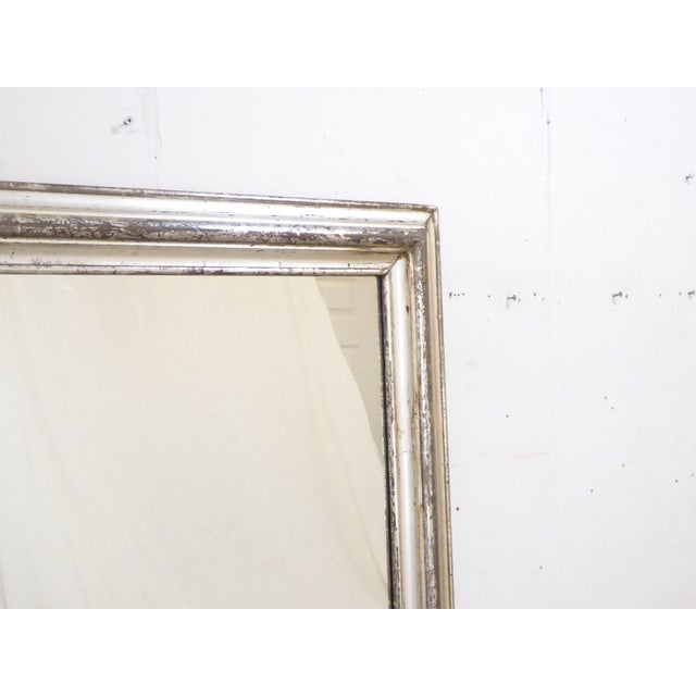 19th Century Silverleaf Mirror For Sale - Image 4 of 4