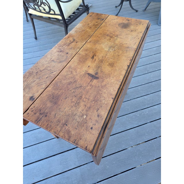 Early 19th Century Fruitwood Drop Leaf Table For Sale - Image 16 of 16