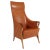 Saddle Leather Lounge Chair by Umberto Asnago for Giorgetti For Sale