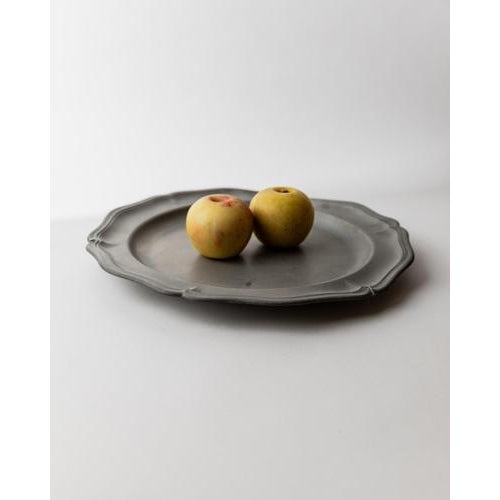 Vintage Pewter Wall Plate, 1940s For Sale - Image 6 of 11