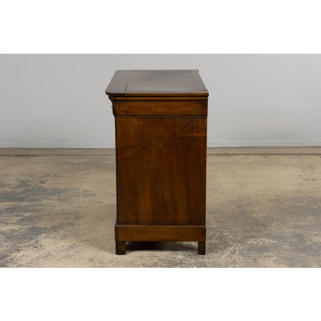 19th Century French Louis Philippe Walnut Chest of Drawers For Sale - Image 11 of 18
