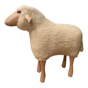Lalanne Style Sheep Stool or Sculpture