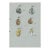 Original Jewelry Design Drawing – Modernist Earring Studies 1970's Artist Unknown For Sale