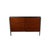Vintage Mid Century Modern Walnut and Electa Chrome Credenza Filing Cabinet by Stow Davis For Sale In Salt Lake City - Image 6 of 16