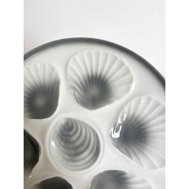 Oyster Plates in Ceramic, France, 1970s, Set of 6 For Sale - Image 17 of 18