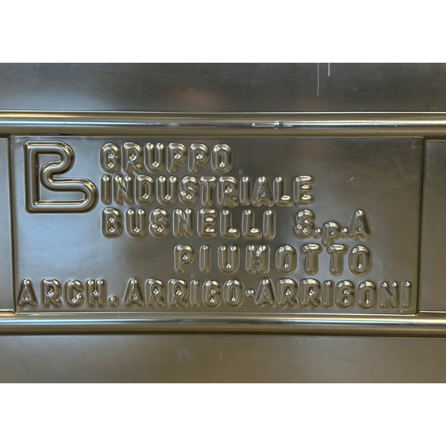 Piumotto Armchairs in Black Leather by Arrigo Arrigoni for Busnelli, 1970s, Set of 2 For Sale - Image 10 of 15