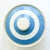 Cornflower Blue Handmade in England Striped Stonware Cornishware Teapot/Butter Dish For Sale - Image 8 of 9