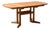 Danish Handcrafted Extendable Dining Table in Alder Wood, 1980s For Sale