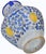 Mid 20th Century Blue & Orange Andalusian-Patterned Ceramic Vase W/ Handles For Sale - Image 10 of 10