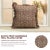 Elevate your home with the refined charm of this block print handmade cushion cover, crafted from luxurious pure linen....