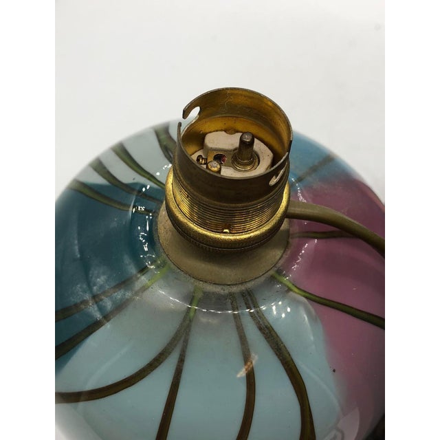 Vintage Table Lamp by Claude Morin, 1980 For Sale - Image 9 of 14