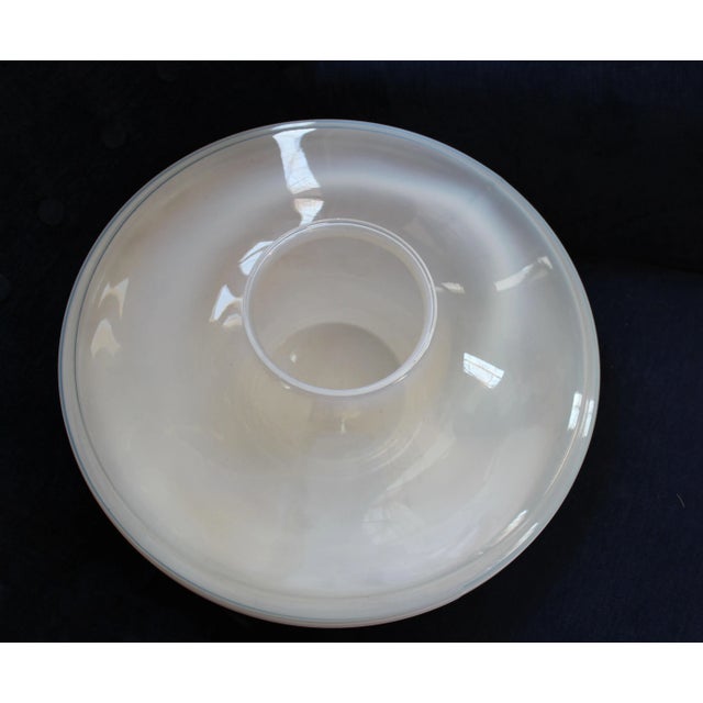 1930s Art Deco Flying Saucer Pendant Light For Sale - Image 4 of 9