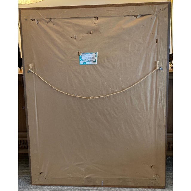 Paint Mid 20th Century Vintage Mid Century Conquistador Oil Painting, Framed For Sale - Image 7 of 10