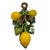 Ceramic French Majolica Trompe l'Oeil Wall Plaque With Lemons, Perret-Gentil, Menton For Sale - Image 7 of 7