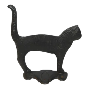 20th C Cast Iron Cat Boot Scrape