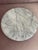 White Round White Marble Lazy Susan/Serving Tray For Sale - Image 8 of 9