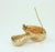 1960s Pair of Gold Plated Mushroom Brooches Including Trifari, 1960's For Sale - Image 5 of 10